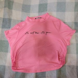 Fashion nova crop top large